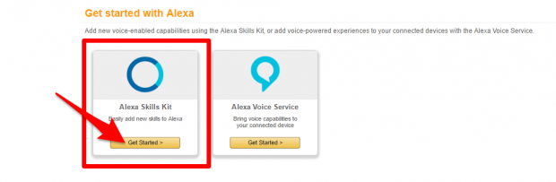 Getting started with Alexa